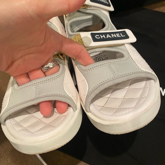 Chanel gladiator sandal *36.5 - Picture 4 of 16